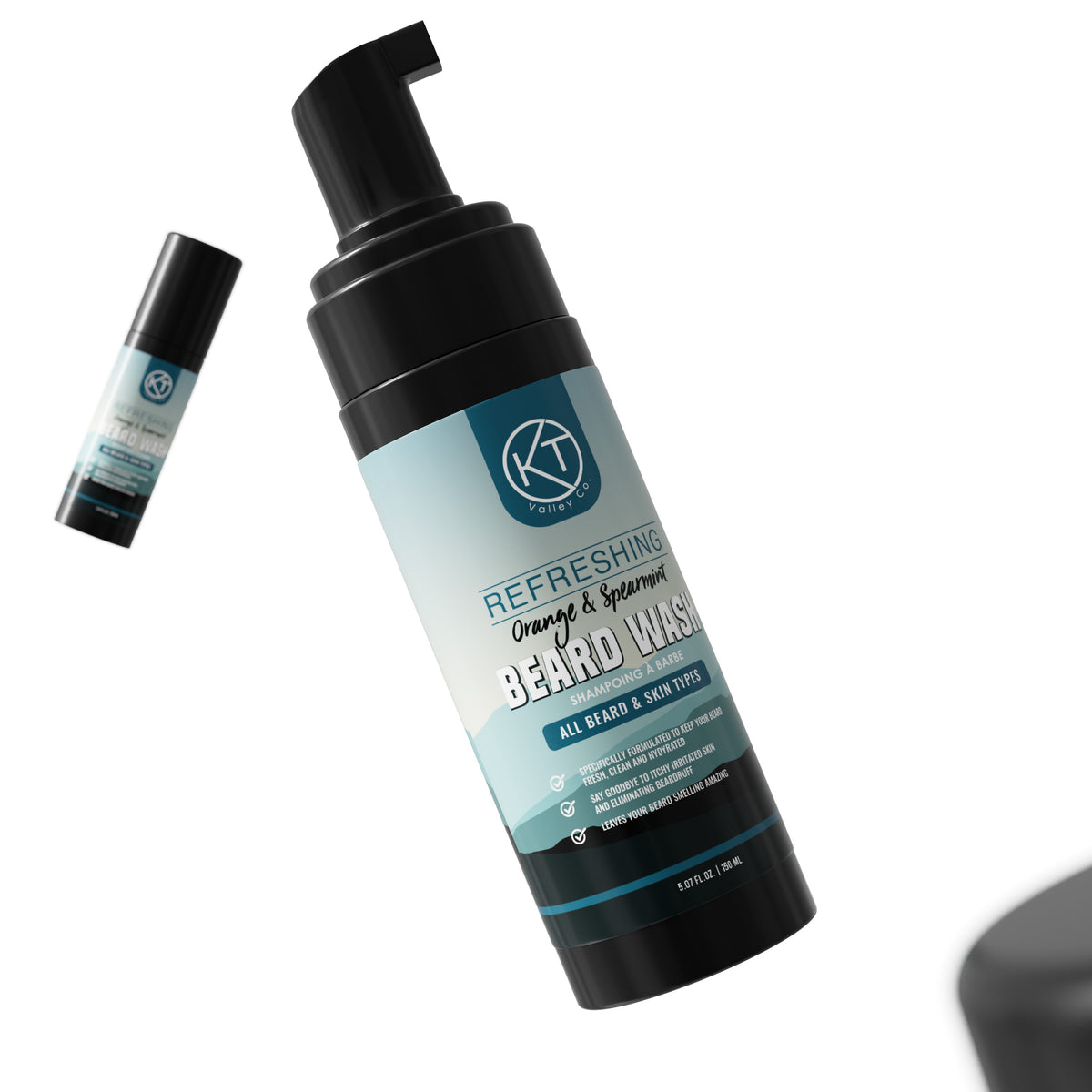 Orange & Spearmint Foaming Beard & Face Wash - 150 ml