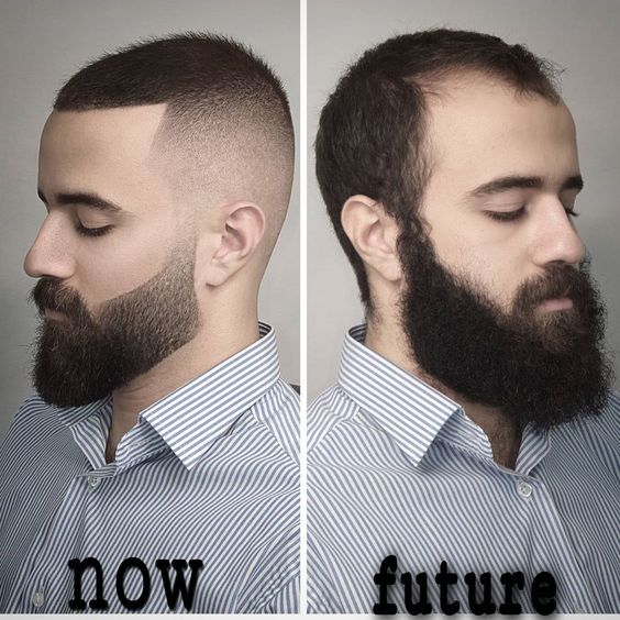 Beard Shaping Tool For Men - Clear Blue