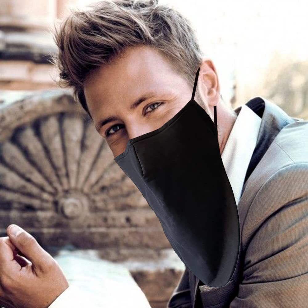 Large Beard Mask - Black