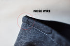Short Beard Face Mask - Navy Blue