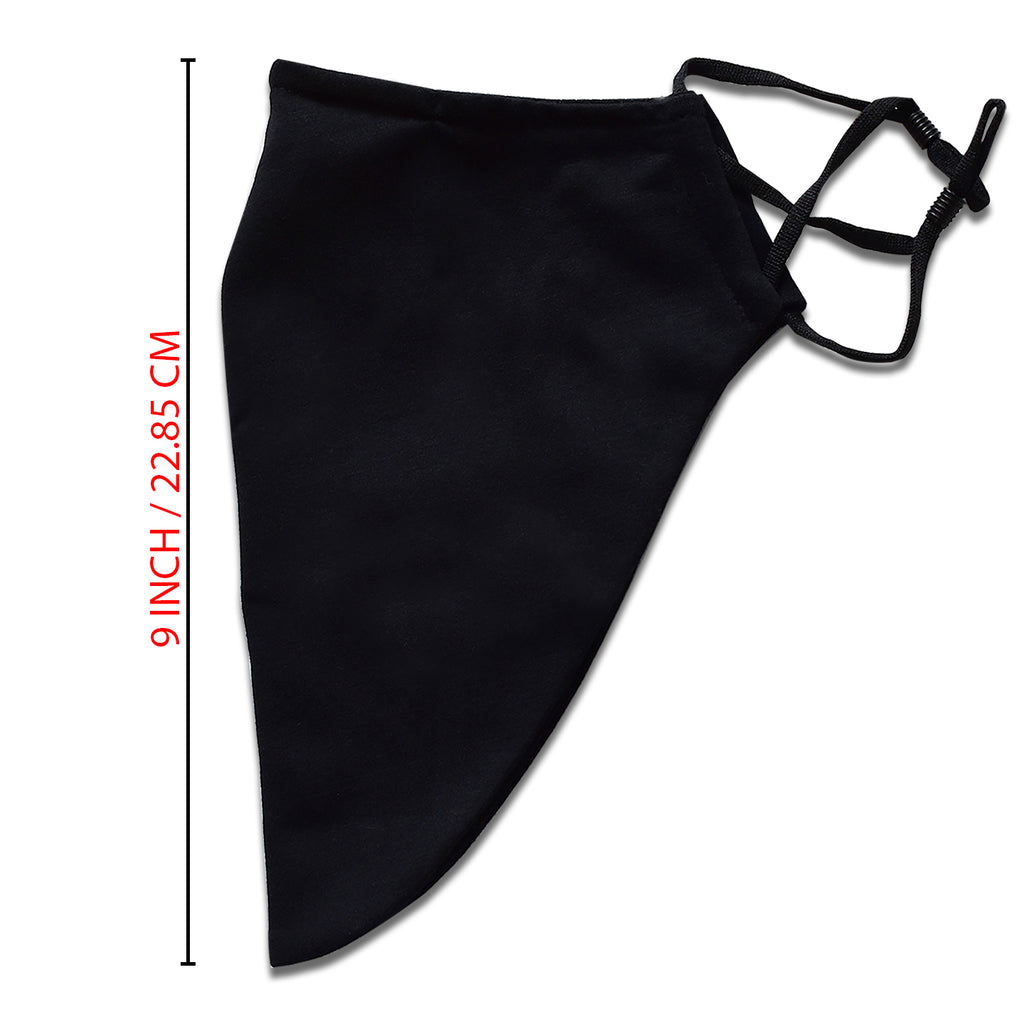 Medium Beard Face Mask - White