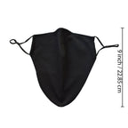 Medium Beard Face Mask - Black