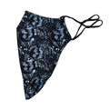 Halloween Theme Medium Beard Face Mask - Dark Blue
