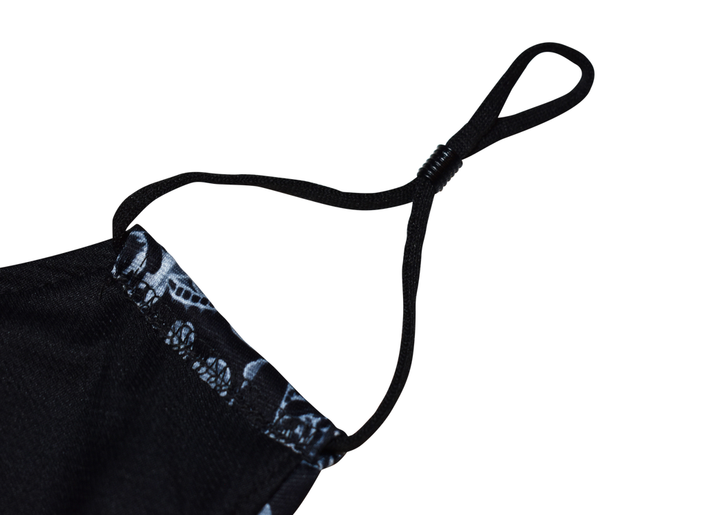 Halloween Theme Medium Beard Face Mask - Dark Blue