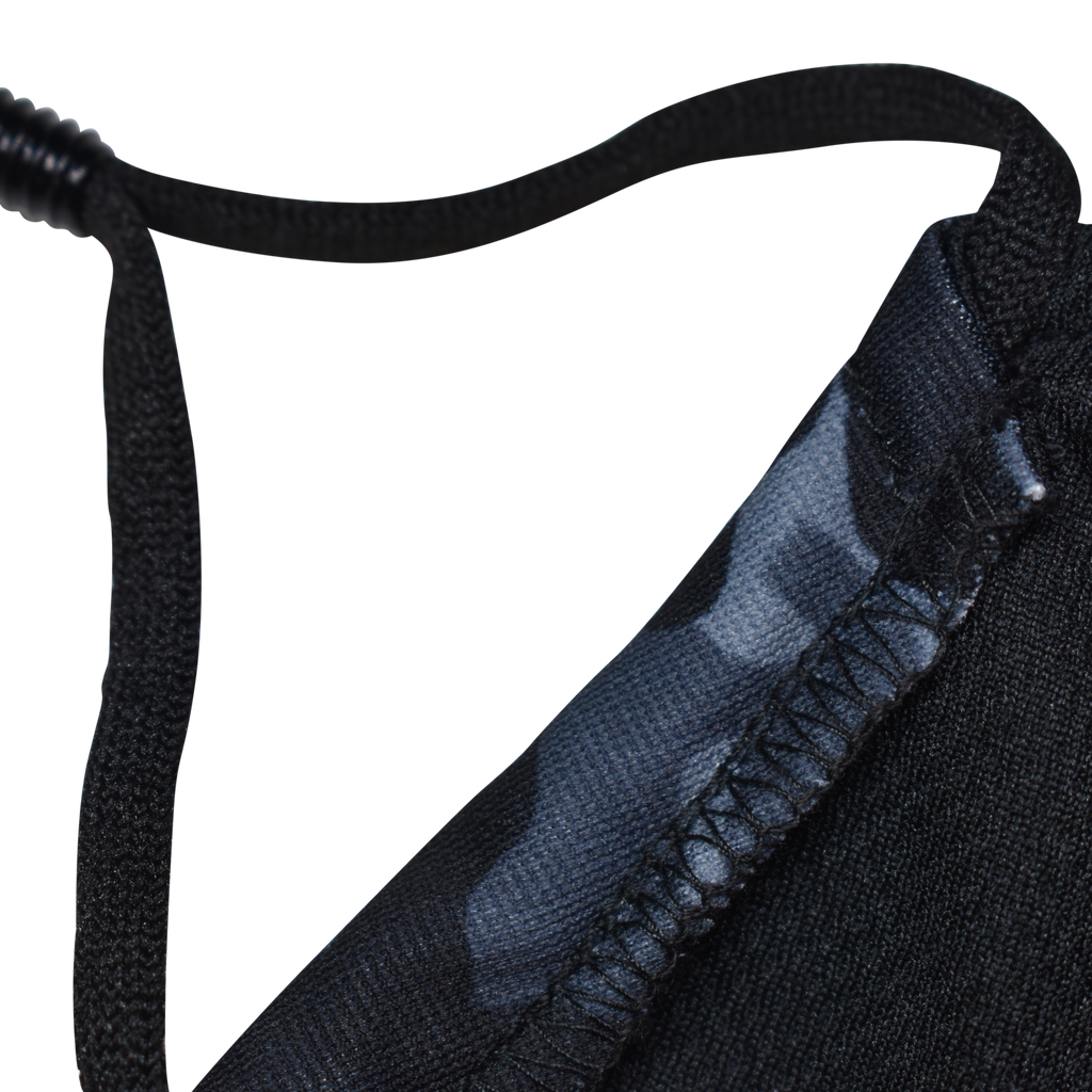 Newly Designed Short Beard Face Mask - Camouflage Grey