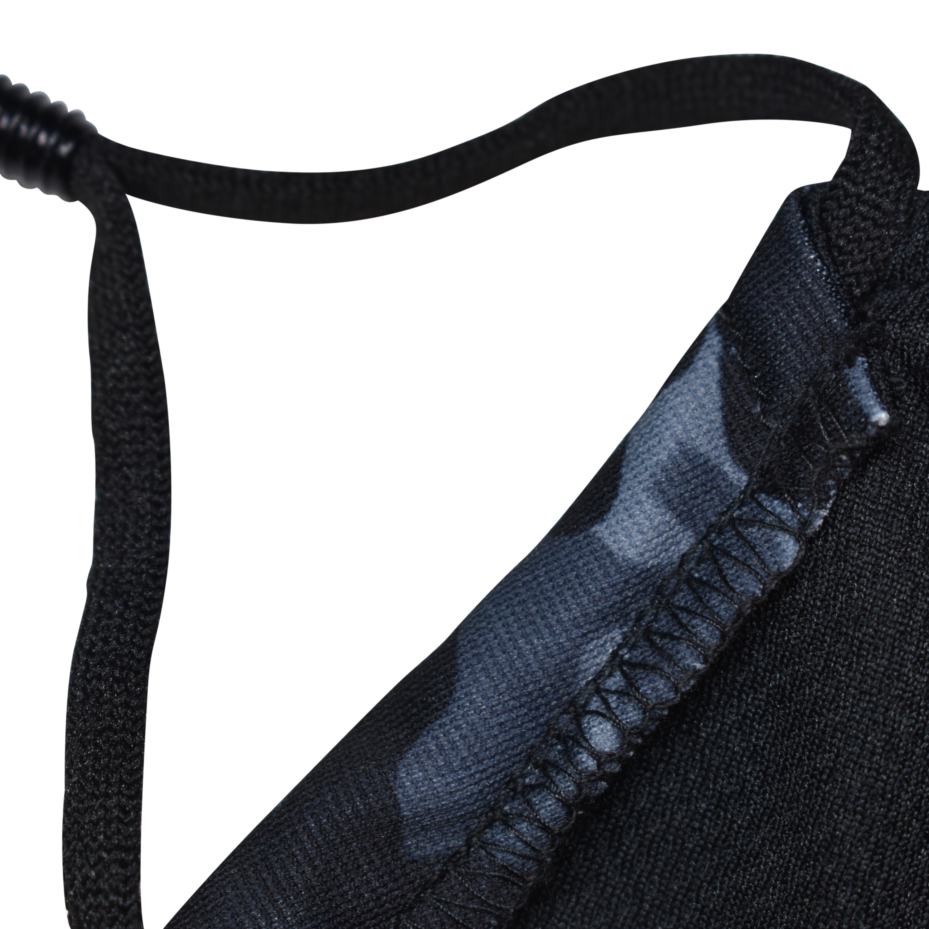 Newly Designed Short Beard Face Mask - Camouflage Grey