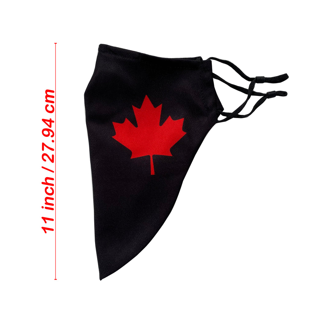 Large Beard Face Mask - Canada Flag
