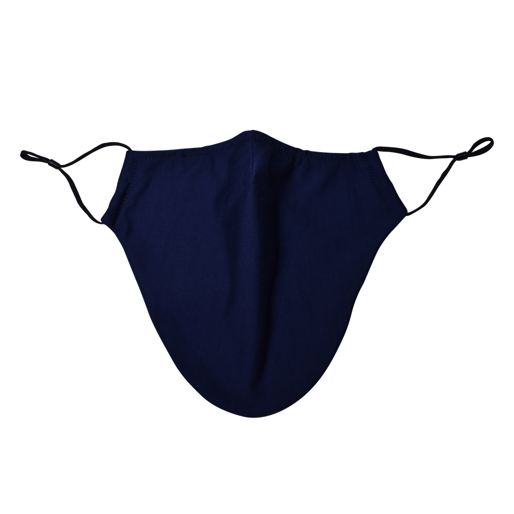 Medium Beard Face Mask - Navy Blue