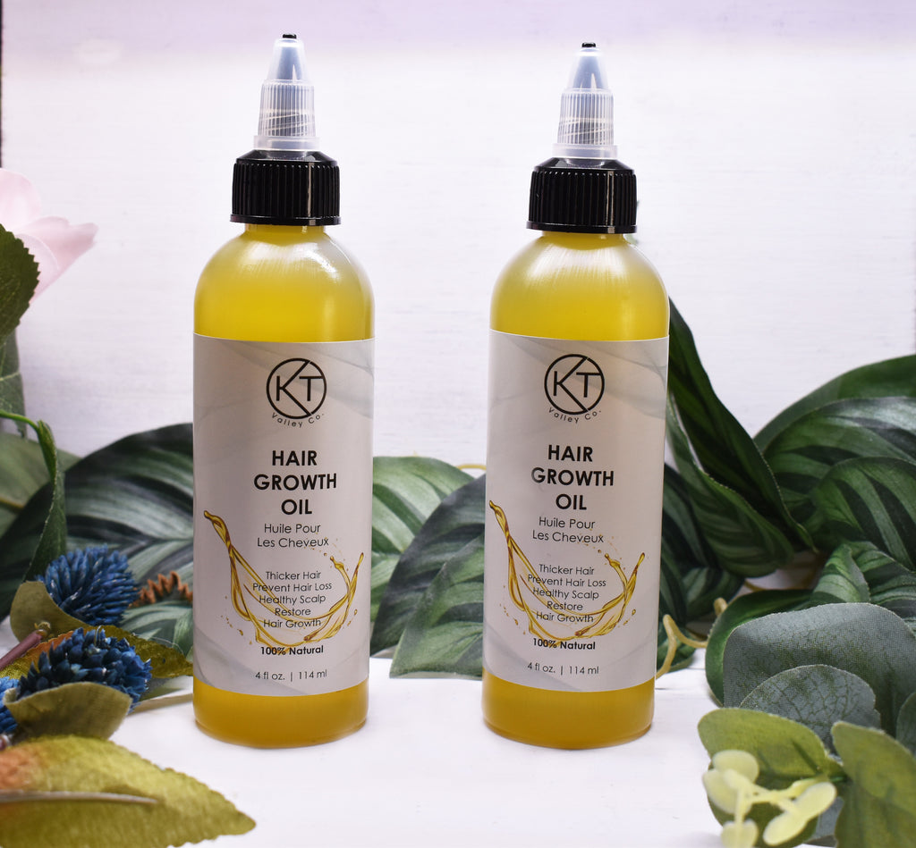 Natural Hair & Beard Growth Oil - 4 Oz.