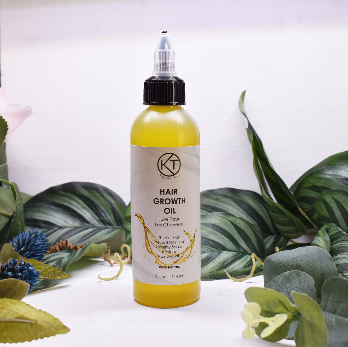 Natural Hair & Beard Growth Oil - 4 Oz.
