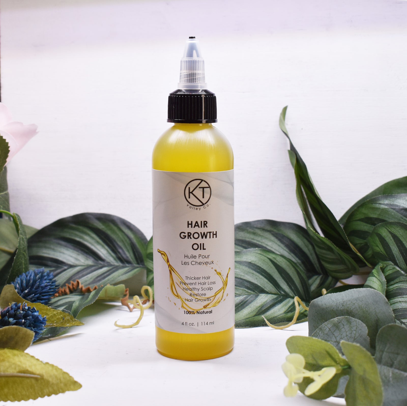 Natural Hair & Beard Growth Oil - 4 Oz.