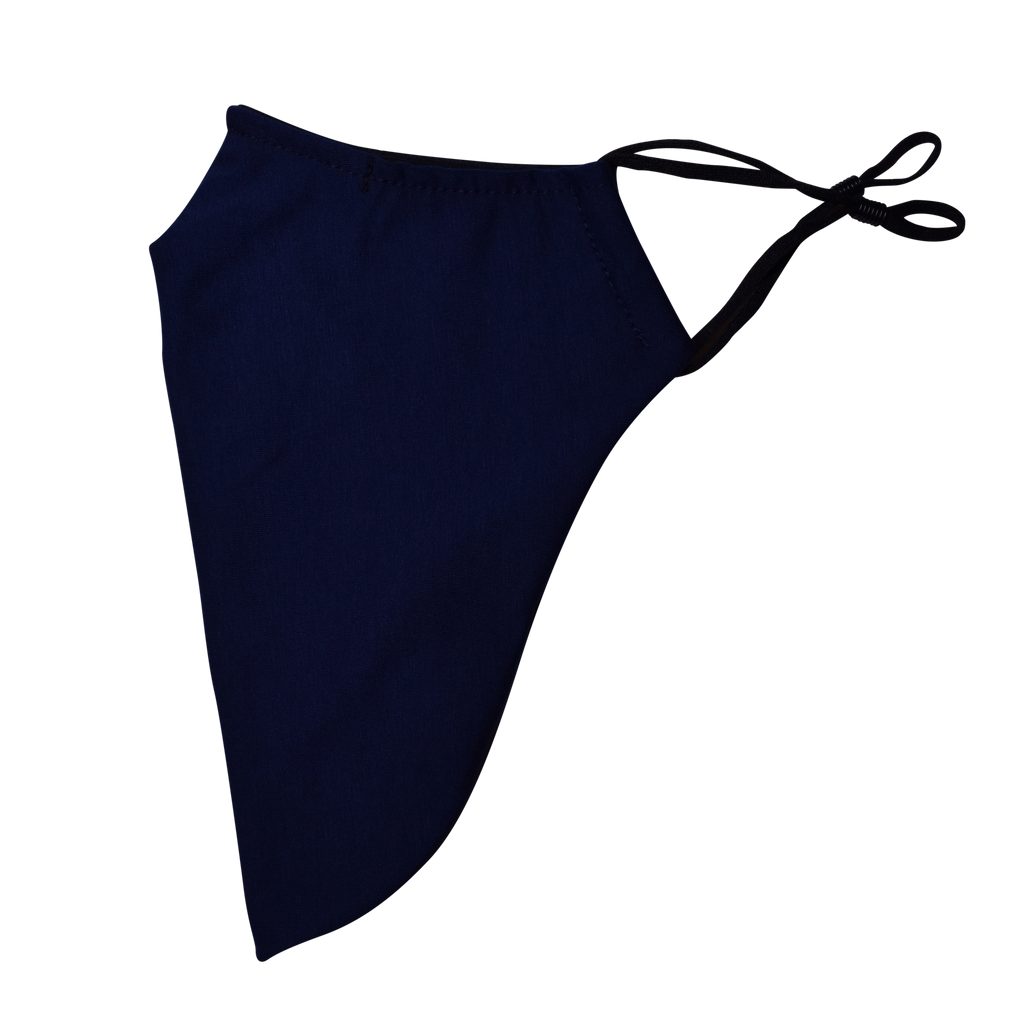 Medium Beard Face Mask - Navy Blue