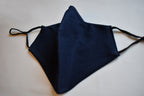 Short Beard Face Mask - Navy Blue