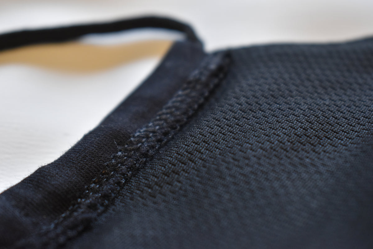 Short Beard Face Mask - Navy Blue