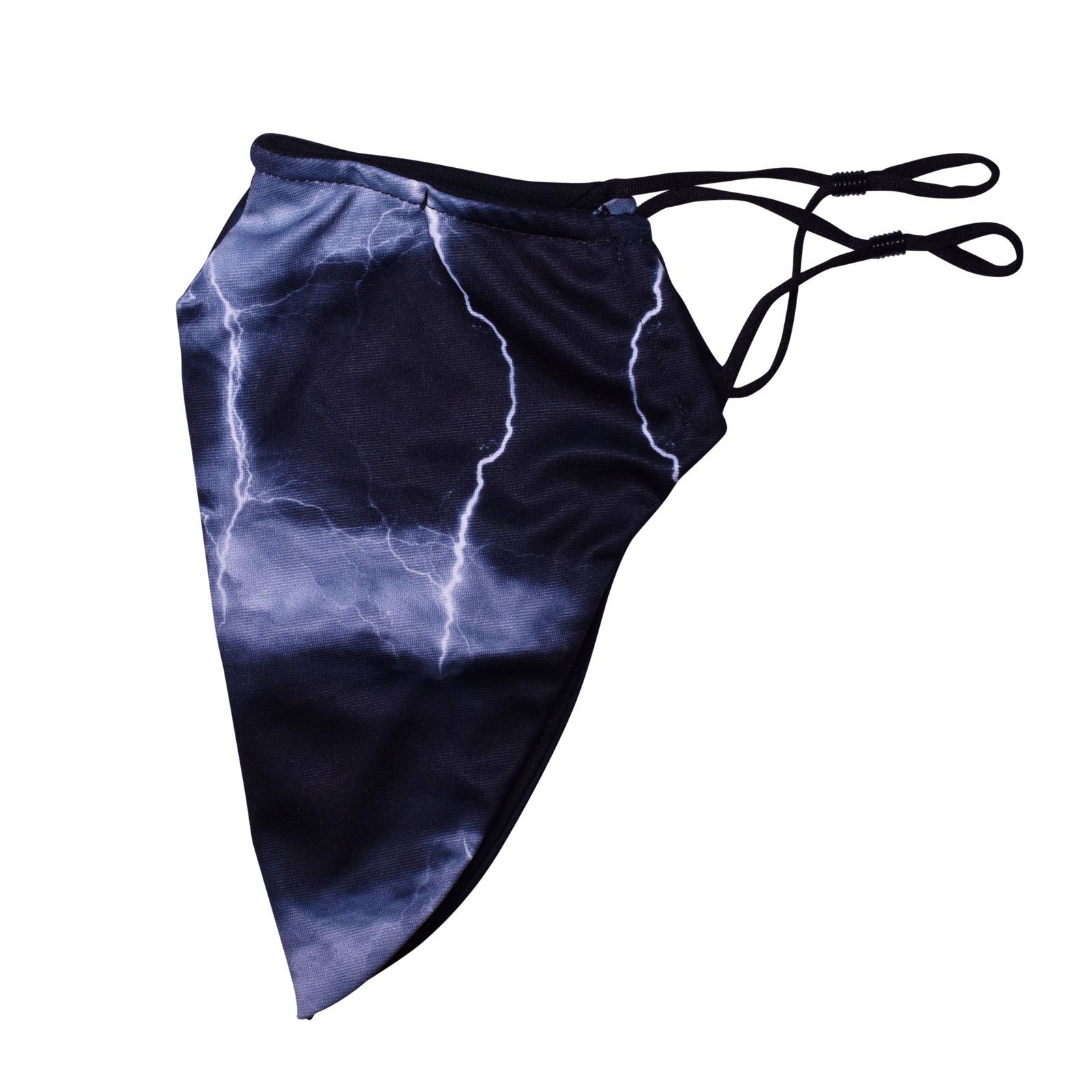 Medium Beard Face Mask - Lightning Scream