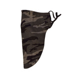 Large Beard Face Mask - Carmouflage Grey