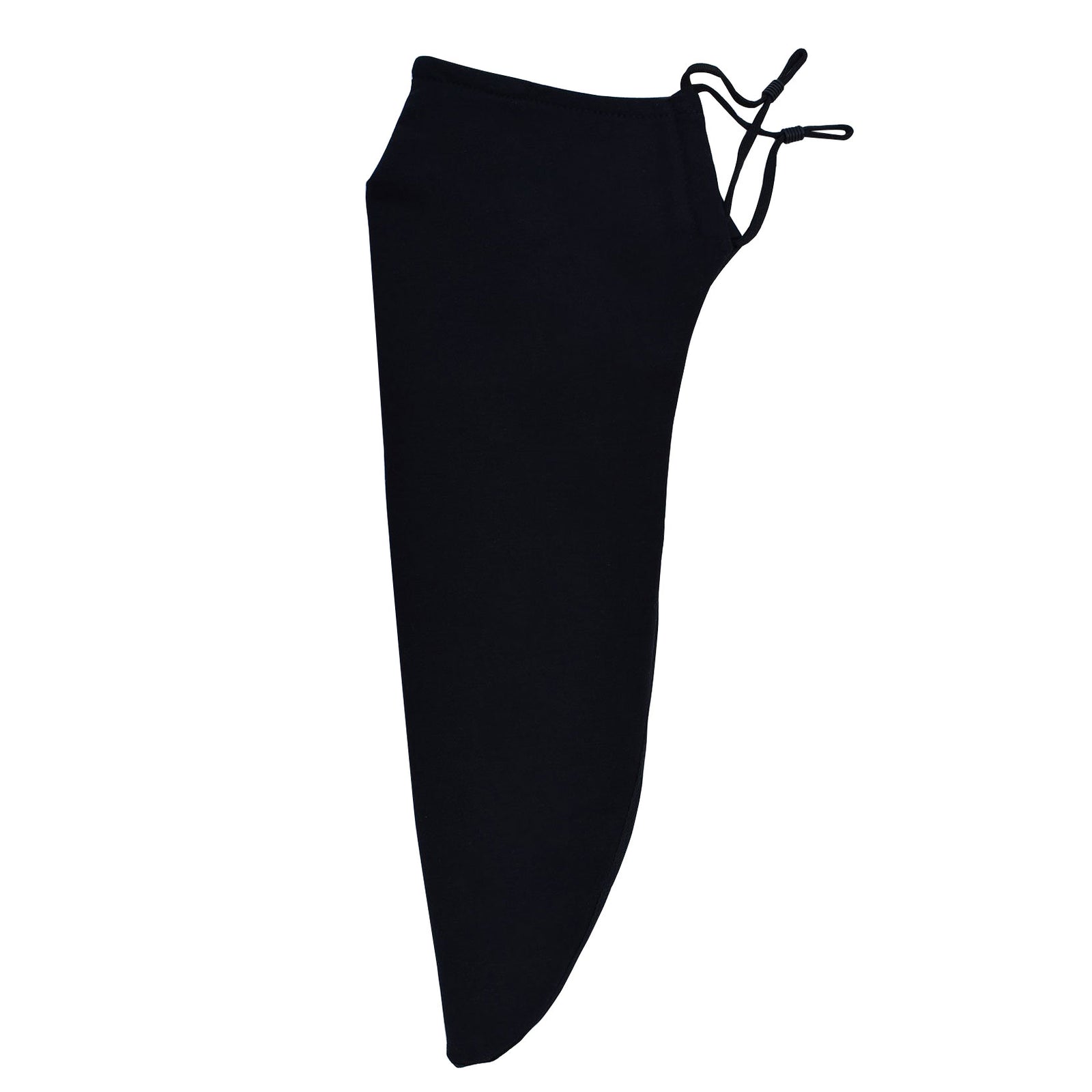 Large Beard Mask For Long Beard (18") - Black