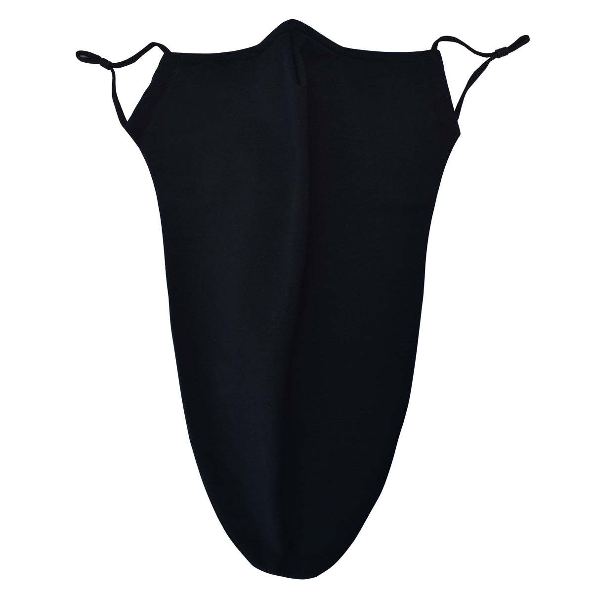 Large Beard Mask For Long Beard (18") - Black