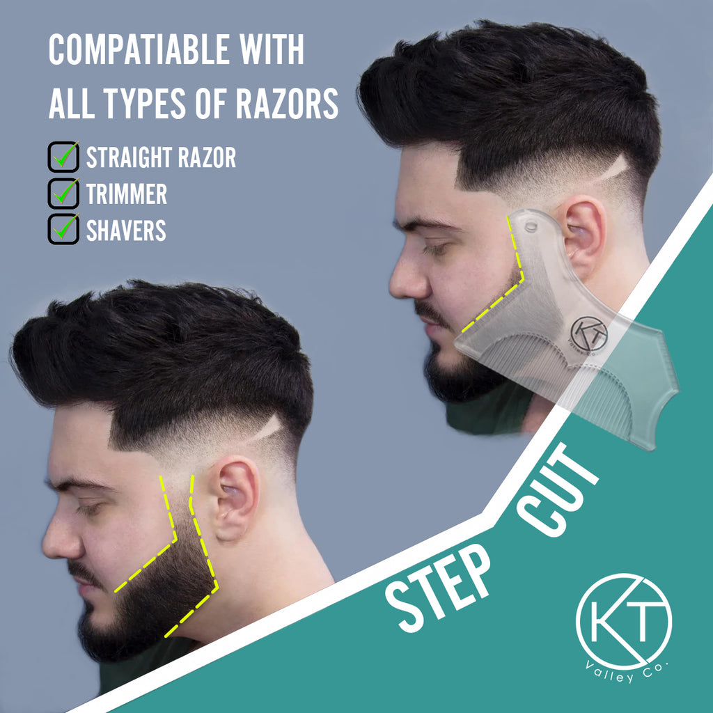 Beard Shaping Tool For Men - Clear