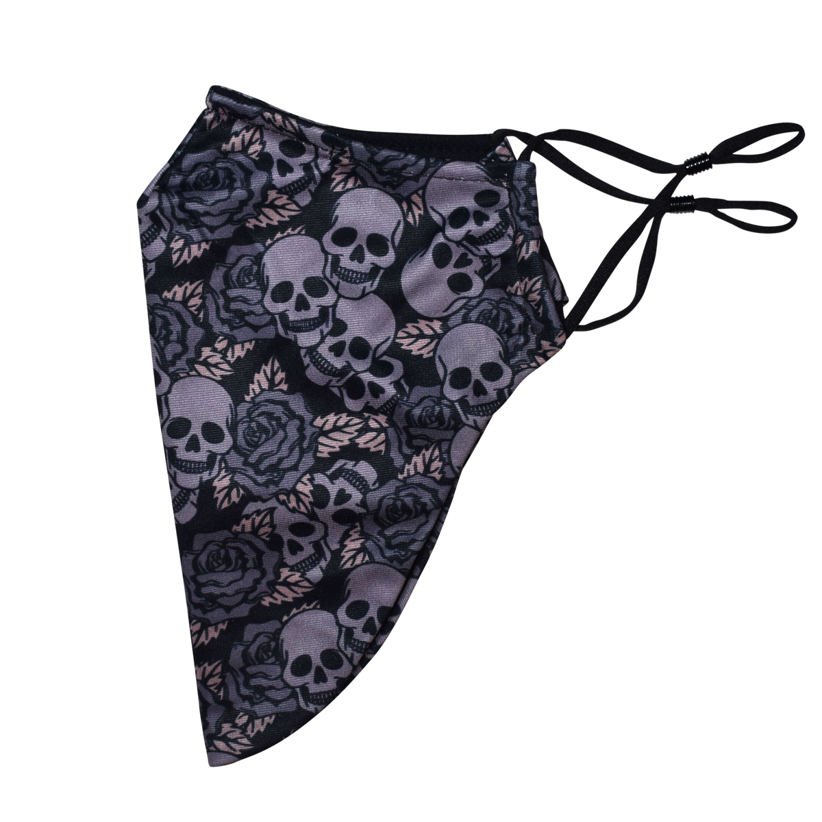 Halloween Theme Medium Beard Face Mask - Dark Purple