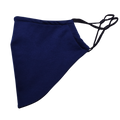 Newly Designed Short Beard Face Mask - Navy Blue