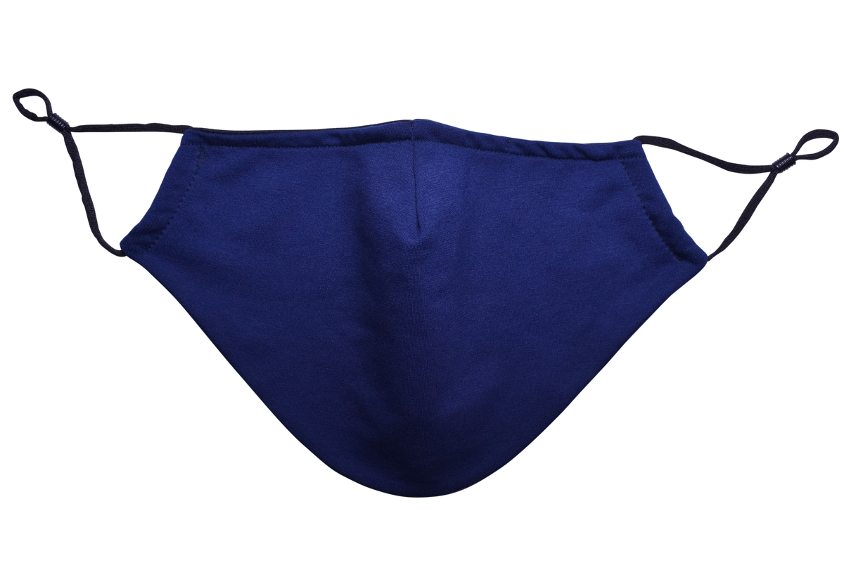 Newly Designed Short Beard Face Mask - Navy Blue