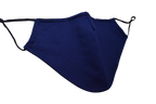 Newly Designed Short Beard Face Mask - Navy Blue