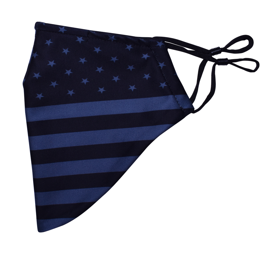 Newly Designed Short Beard Face Mask - USA Flag