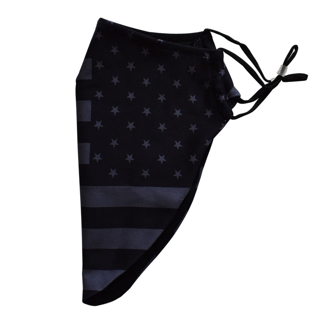 Medium Beard Face Mask - USA Flag