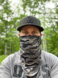 Large Beard Face Mask - Carmouflage Grey