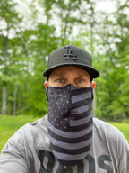 Medium Beard Face Mask - USA Flag