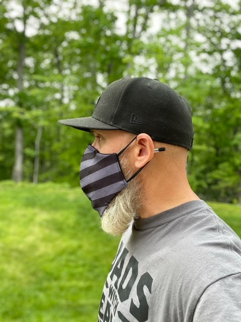 Short Beard Face Mask - USA Flag