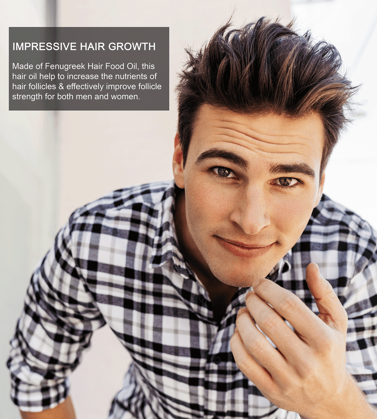 Natural Hair & Beard Growth Oil - 4 Oz.