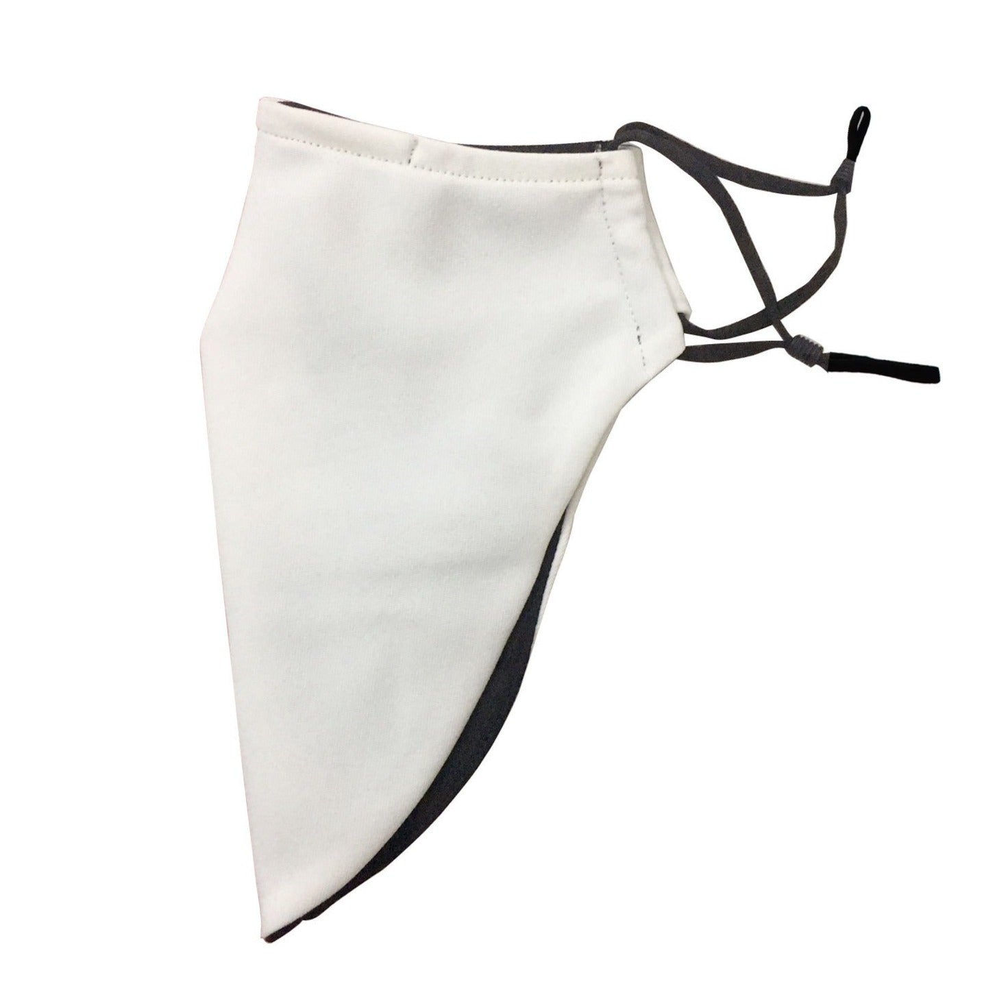 Medium Beard Face Mask - White